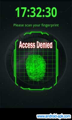 fingerprint 指紋鎖 拒絶