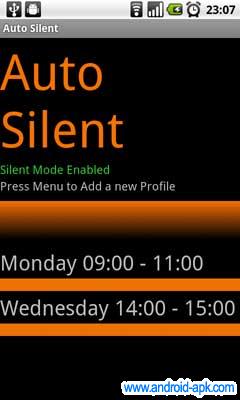 Auto Silent 定时自动静音