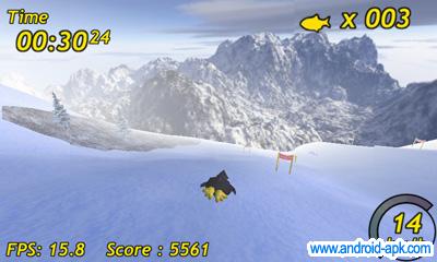 tux-rider 企鹅滑雪
