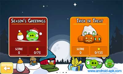 Angry Birds Seasons 憤怒鳥聖誕特別版 萬聖節
