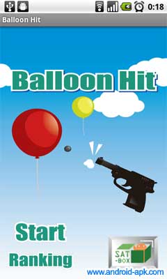 balloon hit 射氣球