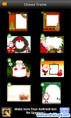 Christmas Frames 圣诞老人相框