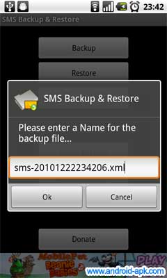 SMS Backup Restore 備份
