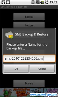 SMS Backup Restore 備份 