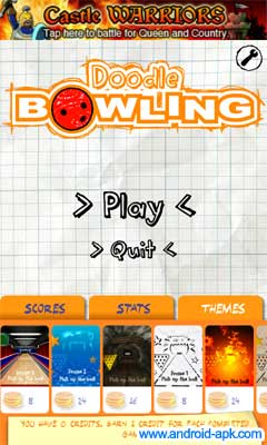 Doodle Bowling 塗鴉保齡主題