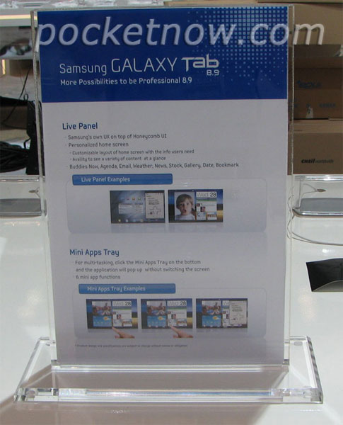 Galaxy tab 8.9