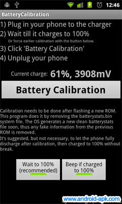 Battery Calibration 