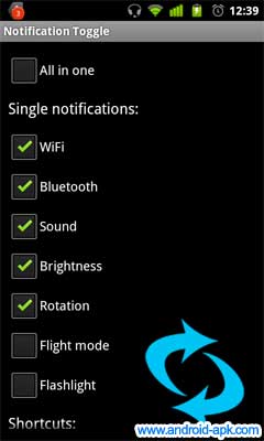 Notification Toggle