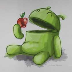 android 吃苹果
