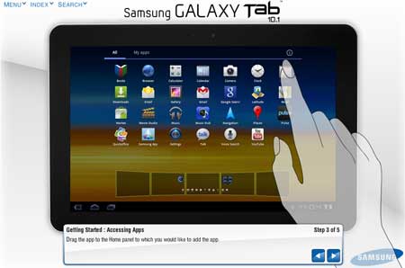 galaxy tab 10.1 模拟器