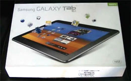 Galaxy Tab 10.1 Unboxing 开箱