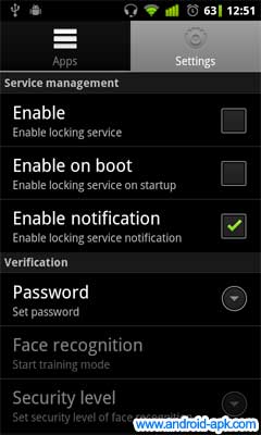 Visidon Applock 脸容辨识保护手机 Apps