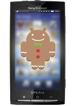 Xperia X10 Gingerbread Upgrade