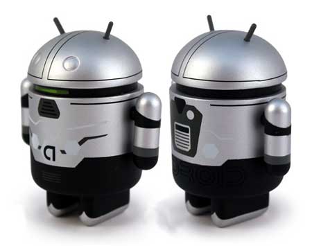 Android Mini Collectible Cycle-On