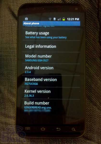 Galaxy S II Variant