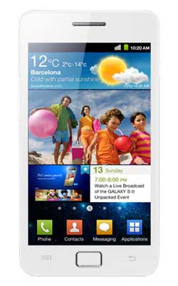 Samsung 白色 Galaxy S II