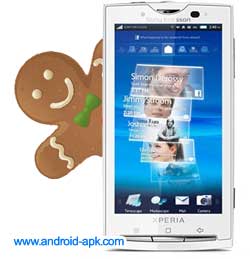 Xperia X10 Gingerbread Android 2.3