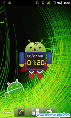 Android 机器人 Widget