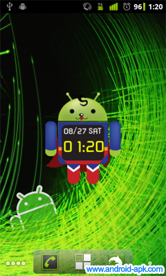 Android 機械人 Widget