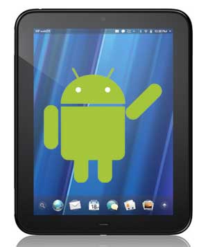 HP TouchPad 安裝 Android