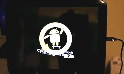 HP TouchPad Cyanogenmod