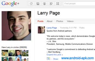 Larry Page , Google Acquire Motorola Mobility