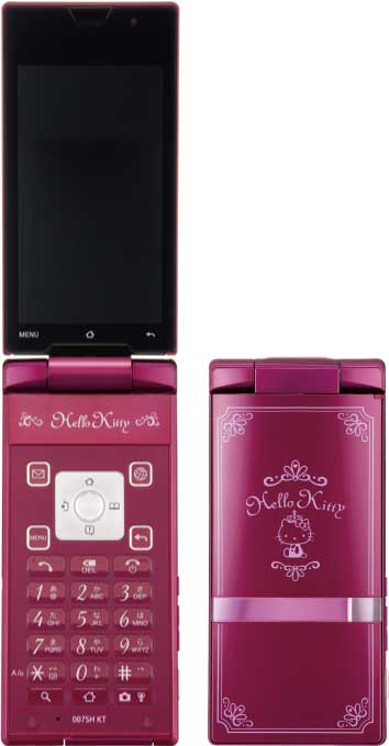 Softbank Hello Kitty Phone , SoftBank 007SH K