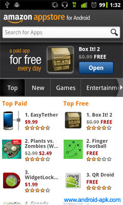Amazon Appstore 下載 Apps