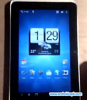 HTC Flyer Android 3.2 Honeycomb Hands-On