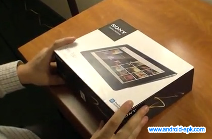 Sony Tablet S Unboxing Hands On