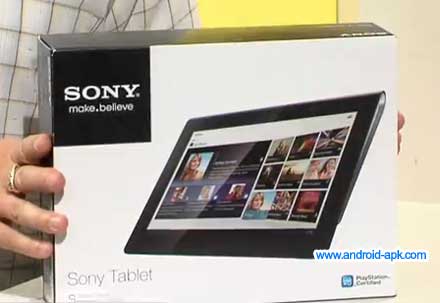 Sony Tablet S Unboxing 開箱