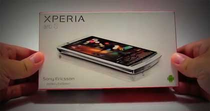 Sony Ericsson Xperia Arc S 開箱