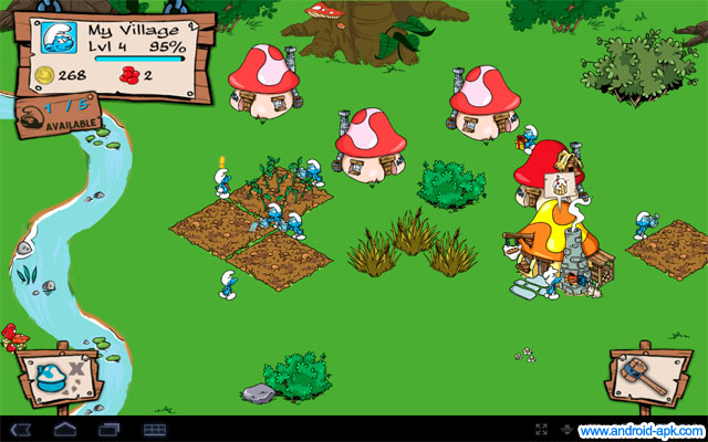 SMURF VILLAGE FOR ANDROID