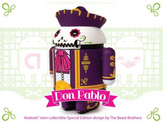 Android Mini Collectible, Halloween, Don Pablo