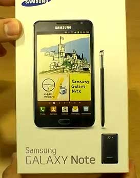 Galaxy Note Unboxing 开箱