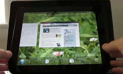 HP TouchPad CyanogenMod 7 Alpha Release