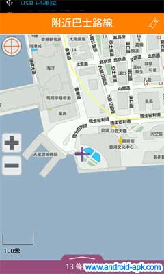 附近巴士路线 地图