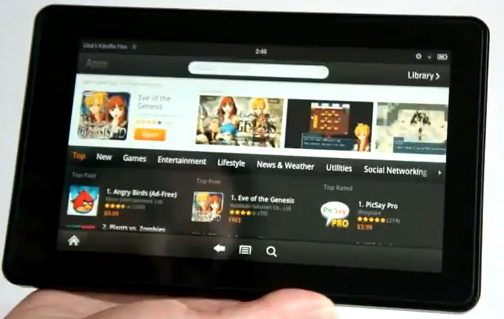 Amazon Kindle Fire Apps 