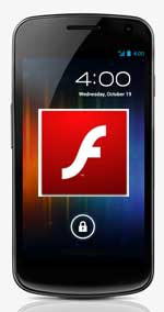 Galaxy Nexus Flash Player