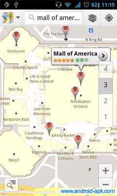 Google Maps 室内地图