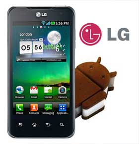 LG Optimus 2X, Optimus Black, Optimus 3D 和 Optimus LTE 升级 Ice Cream Sandwich