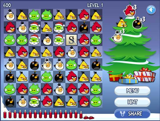 Angry Birds Galaxy Note Winter Wonderland