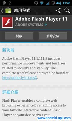 Adobe Flash Player 11.1.111.5