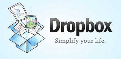 Dropbox cloud storage