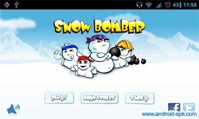 Snow bomber 掷雪球大战