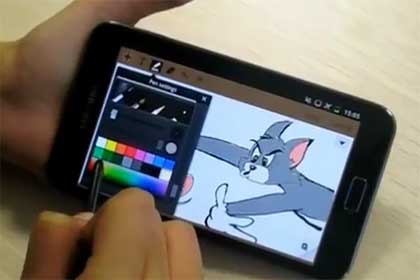 Samsung Galaxy Note Speed Drawing