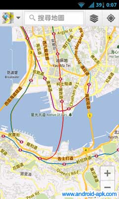 Google Maps 6.1.1 地圖