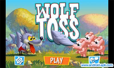 Wolf Toss 發射大灰狼, 吃掉三隻小豬