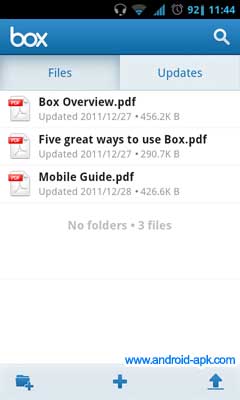 Box for Android Cloud Storage