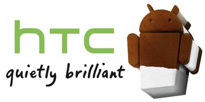 HTC Android 4.0 Ice Cream Sandwich 升級